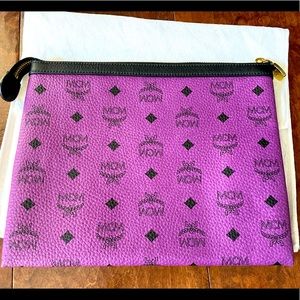 Brand New Never Uses MCM Clutch With Dust Bag